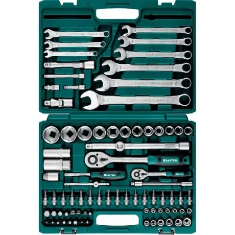 Набор инструмента универсальный KRAFTOOL  X-Drive 82, 82 предмет...