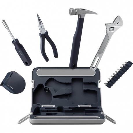 Набор инструментов HOTO Manual Tool Set (серый, QWSGJ002) - фото 2