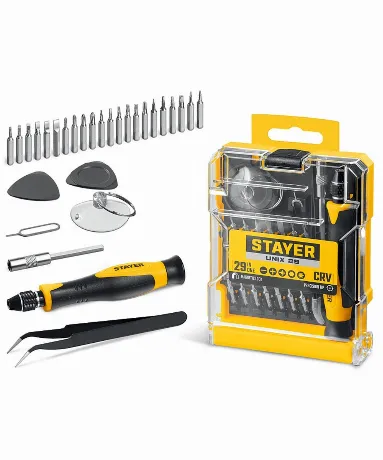 Набор для точных работ STAYER UNIX-29 (25614)