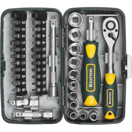 

Набор инструментов Kraftool Industrie 27970-H38 хорошее состояние