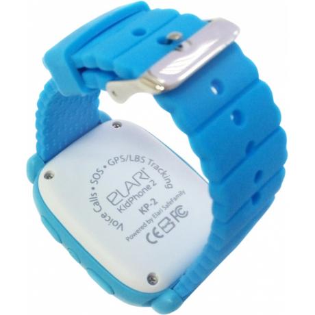 Детские умные часы Elari KidPhone 2 Blue - фото 4