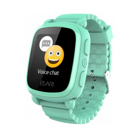 Детские умные часы Elari KidPhone 2 Green - фото 1