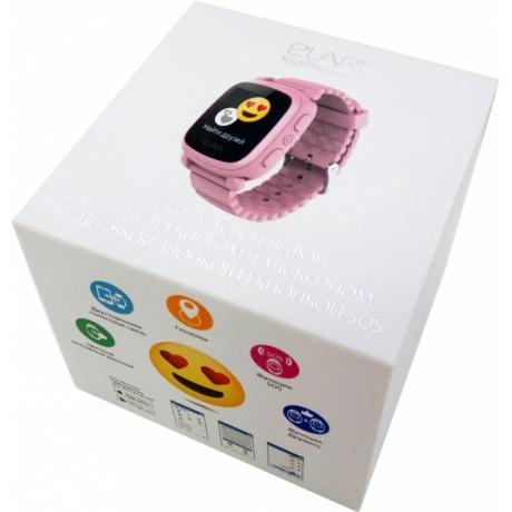 Детские умные часы Elari KidPhone 2 Pink - фото 7