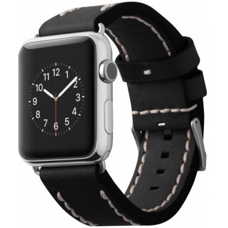 Ремешок Cozistyle Leather Band for Apple Watch 42mm (CLB010) Black - фото 2