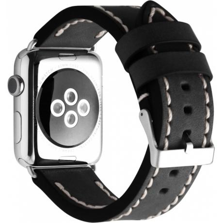 Ремешок Cozistyle Leather Band for Apple Watch 42mm (CLB010) Black - фото 3