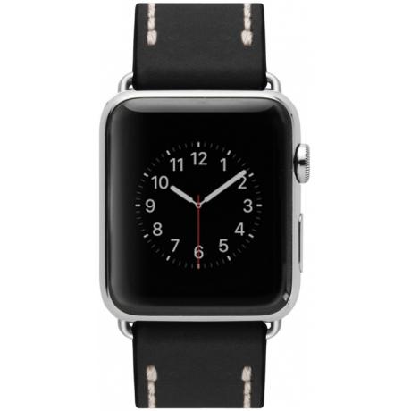Ремешок Cozistyle Leather Band for Apple Watch 42mm (CLB010) Black - фото 4