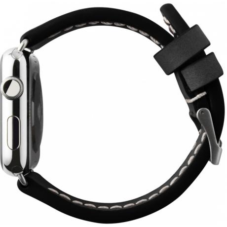 Ремешок Cozistyle Leather Band for Apple Watch 42mm (CLB010) Black - фото 5