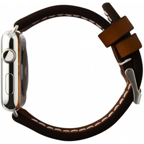 Ремешок Cozistyle Leather Band for Apple Watch 42mm (CLB012) Dark Brown - фото 5