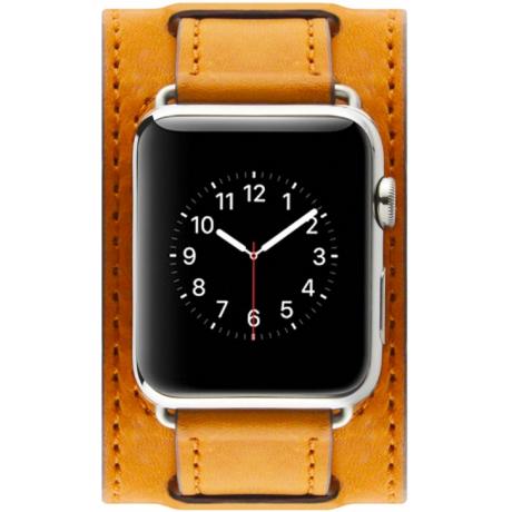 Ремешок Cozistyle Wide Leather Band for Apple Watch 42mm (CWLB12) Light Brown - фото 4