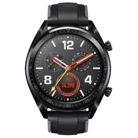 Умные часы Huawei Watch GT Sport Black - фото 2
