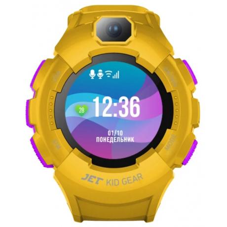 Детские умные часы Jet Kid Gear Yellow-Purple - фото 2