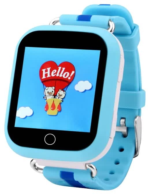 Детские умные часы Smart Baby Watch Q100 (голубые)