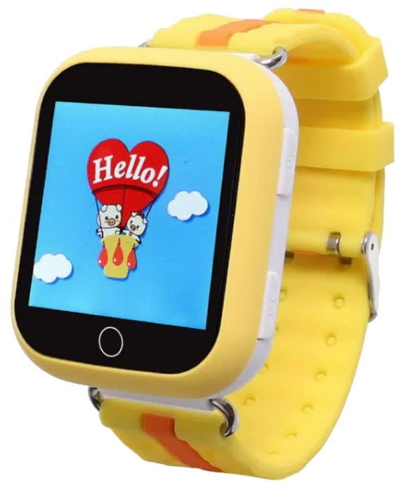 Детские умные часы Smart Baby Watch Q100 (желтые)