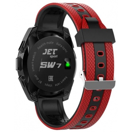 Умные часы Jet Sport SW-7 красный (SW-7 RED) - фото 2