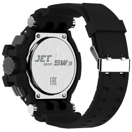 Умные часы Jet Sport SW3 BLACK - фото 6