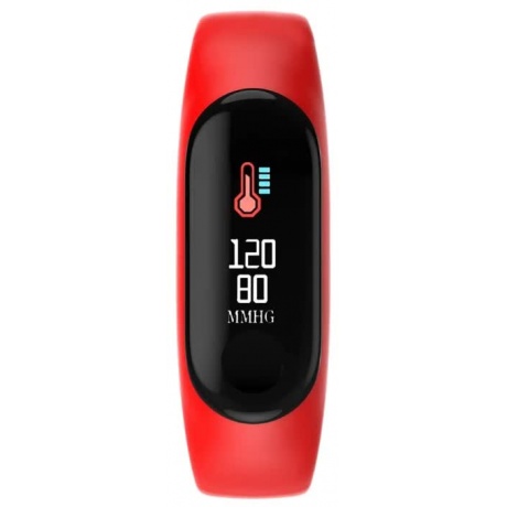 Умные часы Smarterra FitMaster Color TFT черный/красный (SMFT-C01R) - фото 3