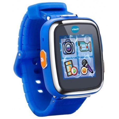 Детские умные часы Vtech Kidizoom Smartwatch DX Blue - фото 1