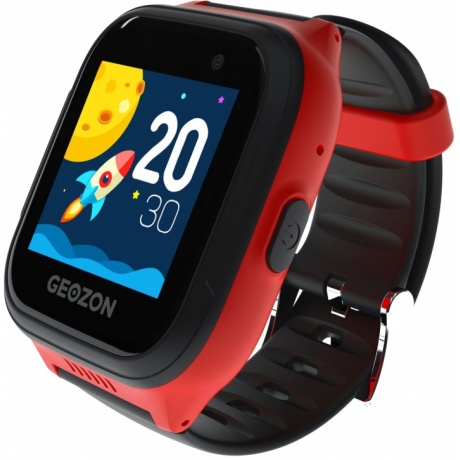 Детские умные часы GEOZON LTE (4G) black-red - фото 4