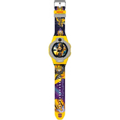 Детские умные часы Jet Kid Transformers Bumblebee (желтый) - фото 6