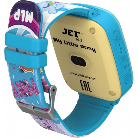 Детские умные часы Jet Kid My Little Pony голубой - фото 5