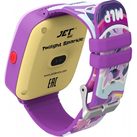 Детские умные часы Jet Kid Twilight Sparkle фиолетовый - фото 3