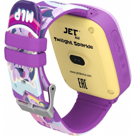 Детские умные часы Jet Kid Twilight Sparkle фиолетовый - фото 5