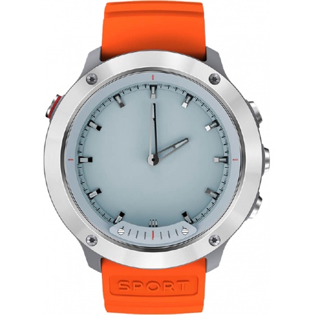 Умные часы GEOZON G-SM03SVR Hybrid Silver - фото 2