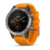 Умные часы Garmin Fenix 5 PLUS Sapphire RUSSIA (титан с оранжевы...