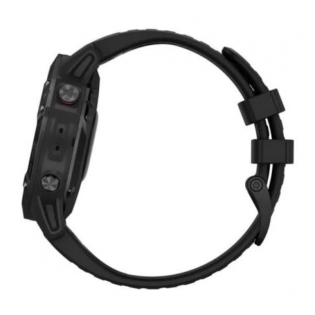 Умные часы Garmin Fenix 6 PRO с GPS (черные с черным ремешком 010-02158-02) - фото 10