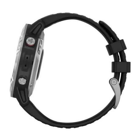 Умные часы Garmin Fenix 6 с GPS (серебристые с черным ремешком 010-02158-00) - фото 10