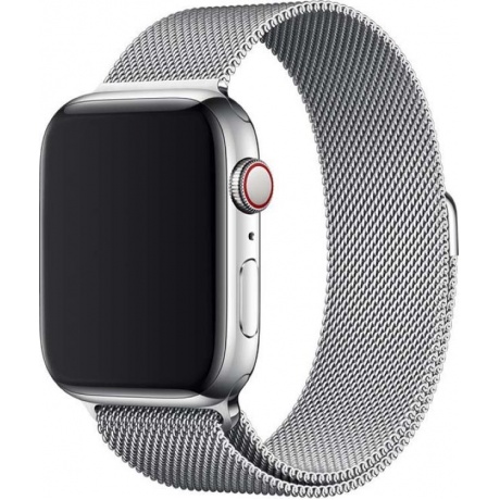 Ремешок Devia Elegant Series Milanese Loop для Apple Watch 4 44mm - Silver - фото 2
