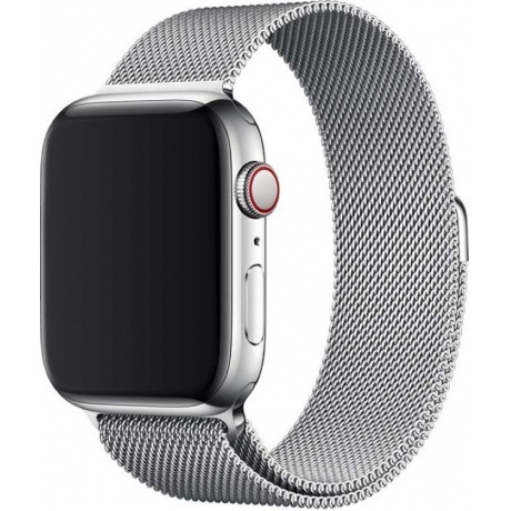 Ремешок Dismac Elegant Series Milanese Loop для Apple Watch 4 44mm - Silver - фото 1