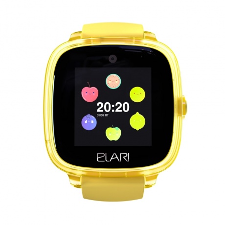Детские умные часы Elari Kidphone Fresh Желтые - фото 1
