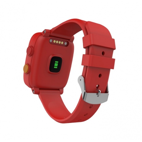 Детские умные часы Elari KidPhone-4G красные - фото 2