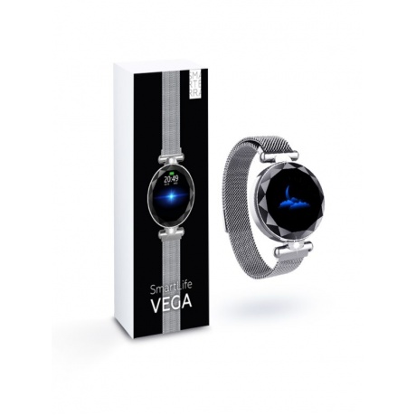 Умные часы Smarterra SmartLife Vega (SMLVEGAS) серебристый - фото 4