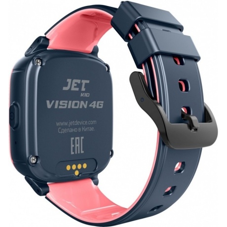 Детские умные часы Jet Kid Vision 4G розовый - фото 6