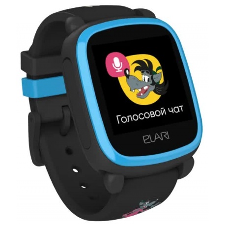 Детские часы Elari KidPhone (Ну, погоди) черные - фото 10
