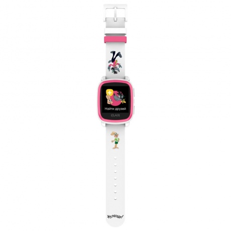 Детские часы Elari KidPhone (Ну, погоди) белые - фото 2