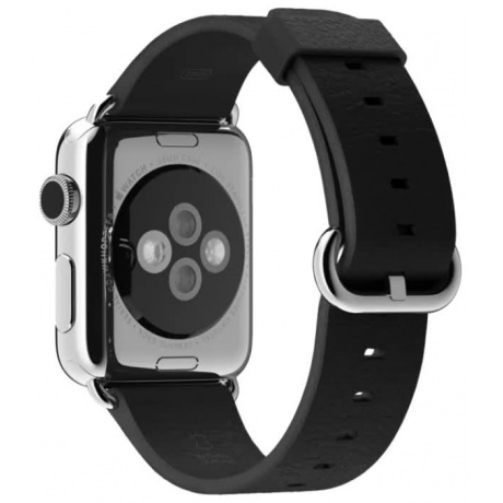 Умные часы Apple Watch 38mm with Classic Buckle Black - фото 2