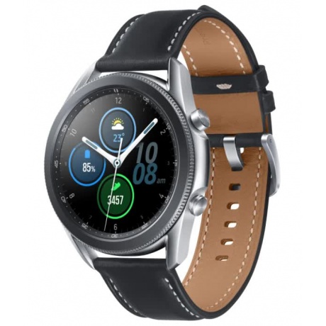 Умные часы Samsung Galaxy Watch 3 45мм Super AMOLED серебристый (SM-R840NZSACIS) - фото 3