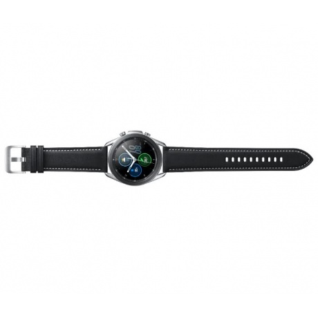 Умные часы Samsung Galaxy Watch 3 45мм Super AMOLED серебристый (SM-R840NZSACIS) - фото 6