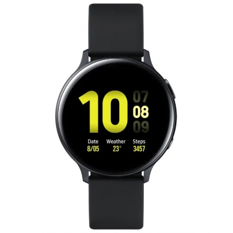 Умные часы Samsung Galaxy Watch Active2 44мм Super AMOLED черный (SM-R820NZKRSER) - фото 3