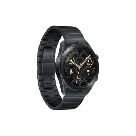 Умные часы Samsung Galaxy Watch 3 45 мм (SM-R840NTKACIS) черный титан - фото 4