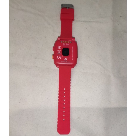 Детские умные часы Elari KidPhone-4G красные уцененный - фото 2