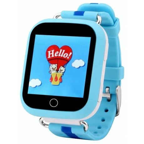 Детские умные часы Smart Baby Watch Q100 (голубые) уцененный - фото 1