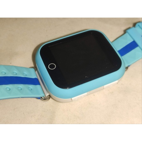 Детские умные часы Smart Baby Watch Q100 (голубые) уцененный - фото 2