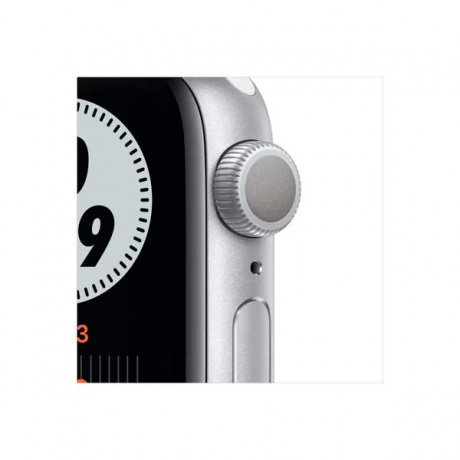Умные часы Apple Watch Nike Series 6 40mm Silver Aluminium Case with Pure Platinum (M00T3RU/A) - фото 4