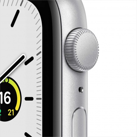 Умные часы Apple Watch SE 44mm Silver Aluminium Case with White (MYDQ2RU/A) - фото 2