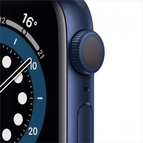 Умные часы Apple Watch Series 6 40mm Blue Aluminium Case with Deep Navy (MG143RU/A) - фото 2