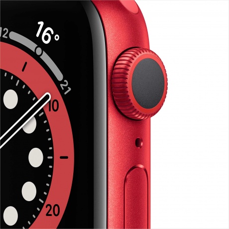 Умные часы Apple Watch Series 6 44mm Red Aluminium Case with Red (M00M3RU/A) - фото 2